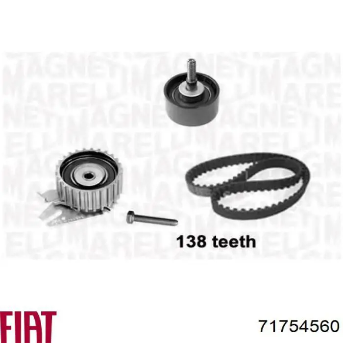 71754560 Fiat/Alfa/Lancia kit correa de distribución