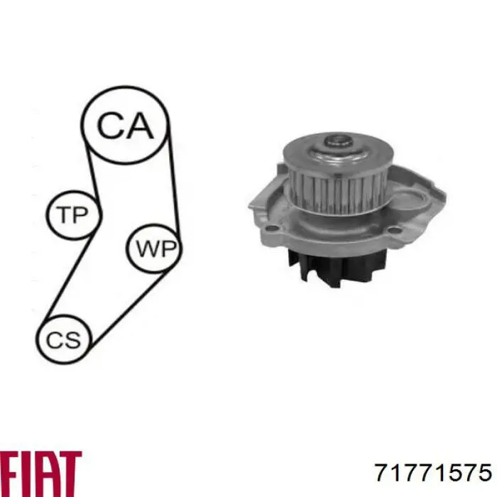 71771575 Fiat/Alfa/Lancia kit correa de distribución