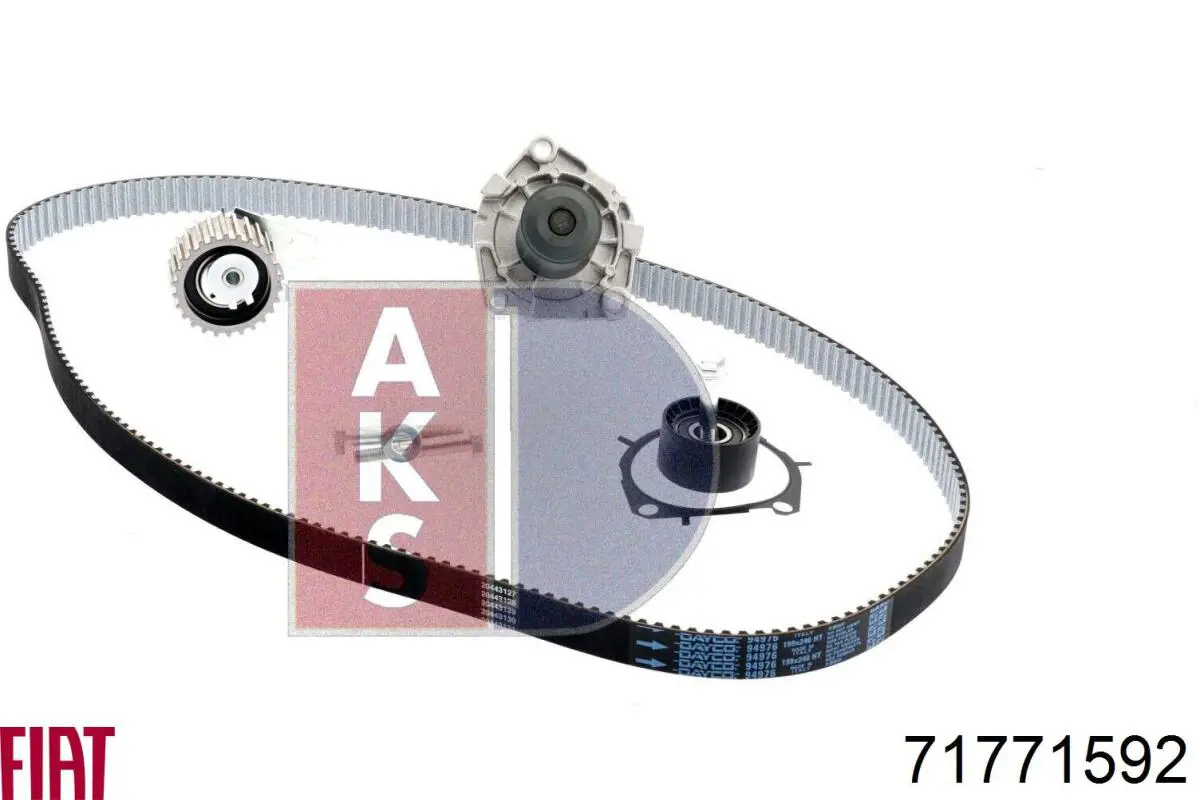 71771592 Fiat/Alfa/Lancia kit correa de distribución