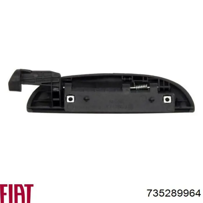  Tirador de puerta exterior izquierdo delantero/trasero para Fiat Palio 178DX