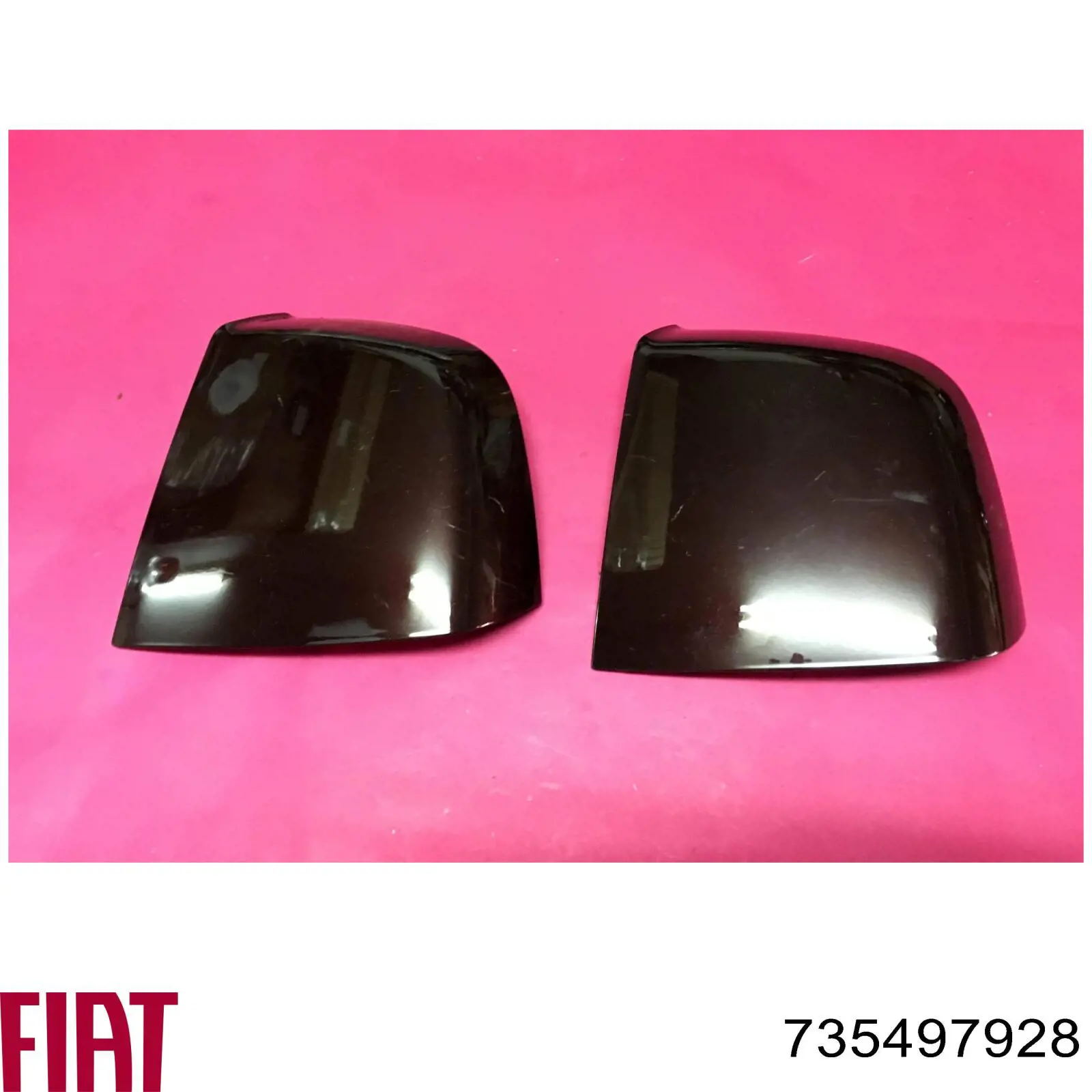 735497928 Fiat/Alfa/Lancia superposicion(cubierta De Espejo Retrovisor Izquierdo)