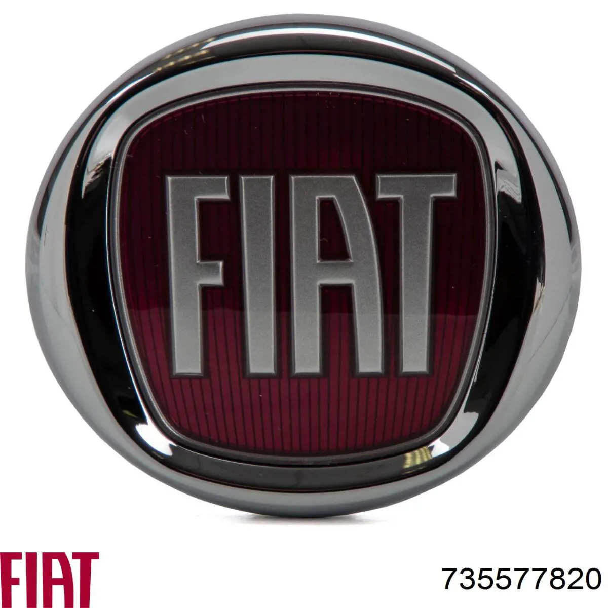  Emblema de tapa de maletero para Fiat Panda 2 