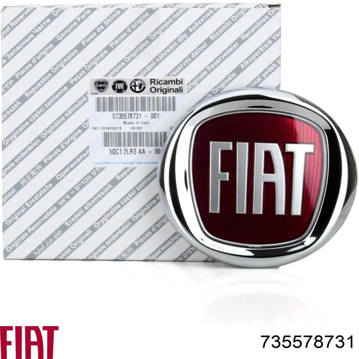  Emblema de tapa de maletero para Fiat Ducato 3 