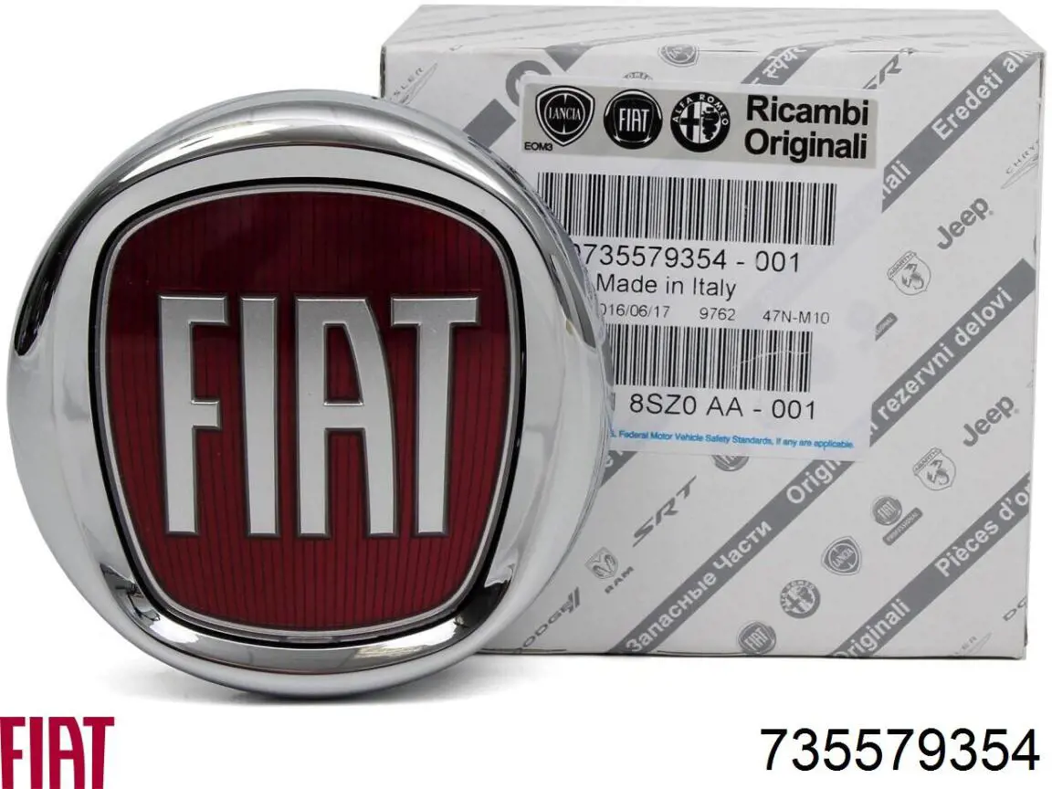  Emblema de tapa de maletero para Fiat Bravo 2 