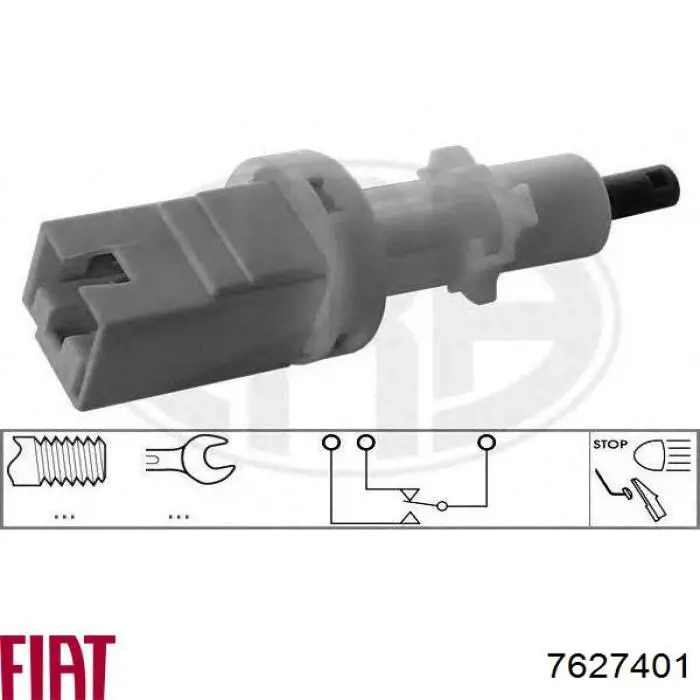 7627401 Fiat/Alfa/Lancia interruptor luz de freno