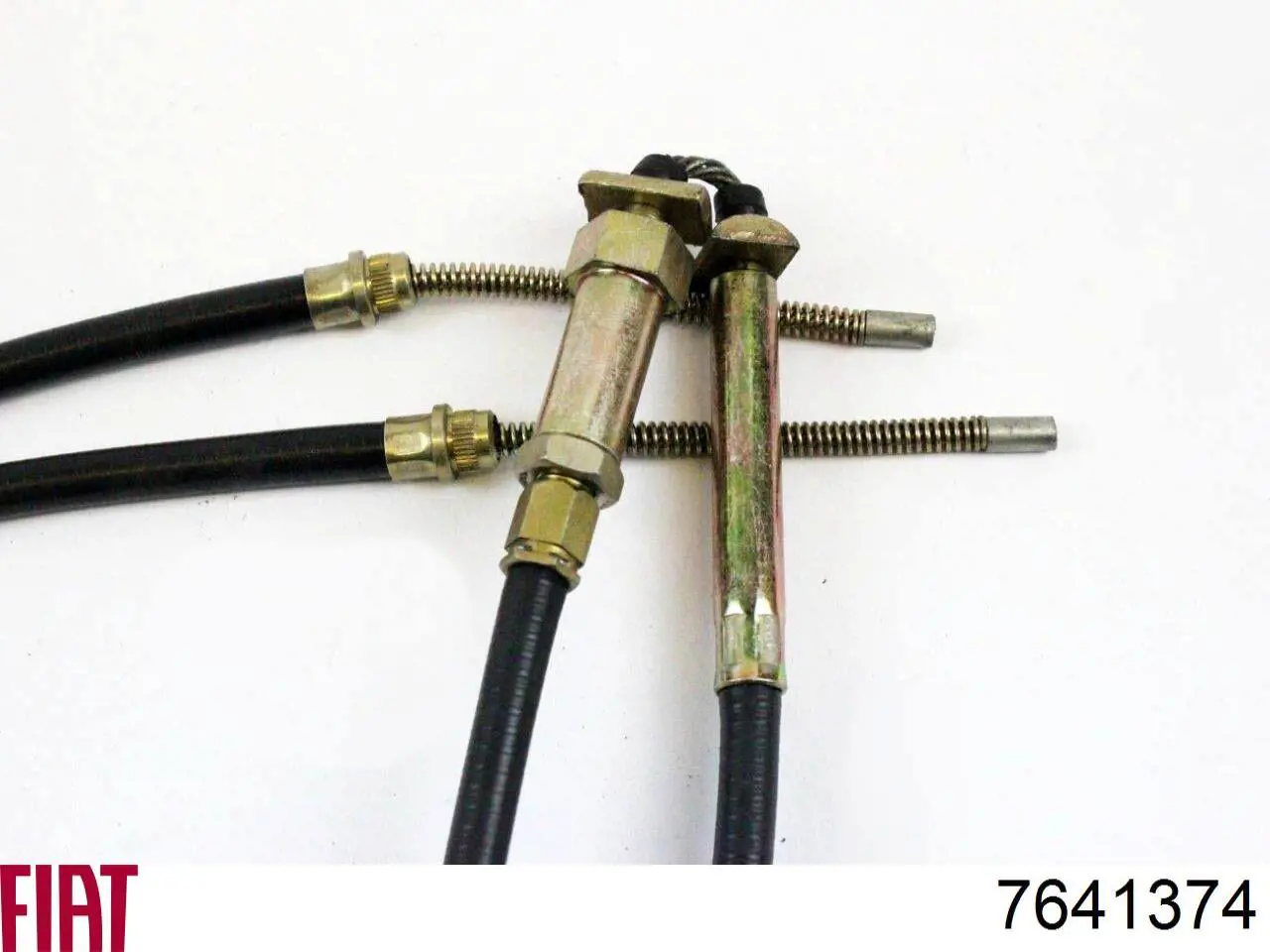 7641374 Fiat/Alfa/Lancia cable de freno de mano trasero derecho/izquierdo