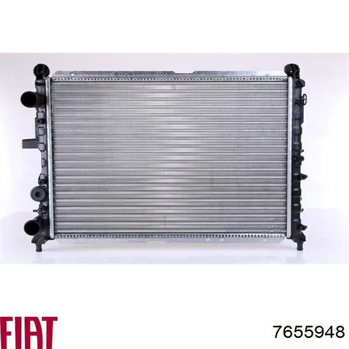 7655948 Fiat/Alfa/Lancia radiador refrigeración del motor