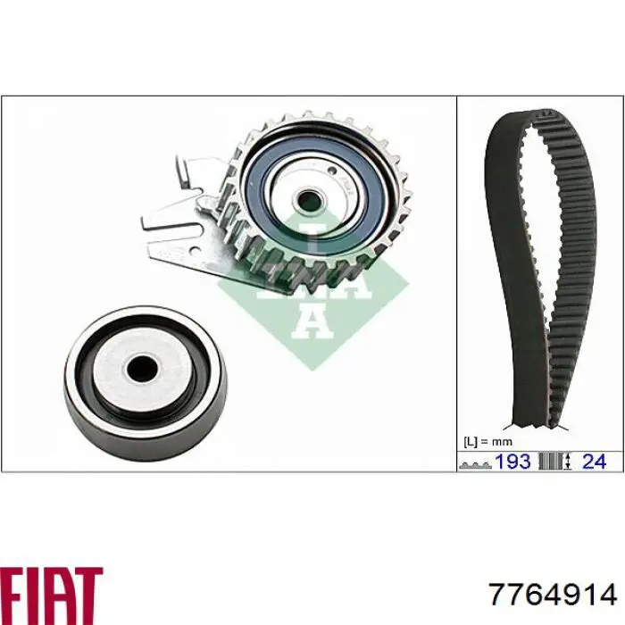 7764914 Fiat/Alfa/Lancia correa distribucion