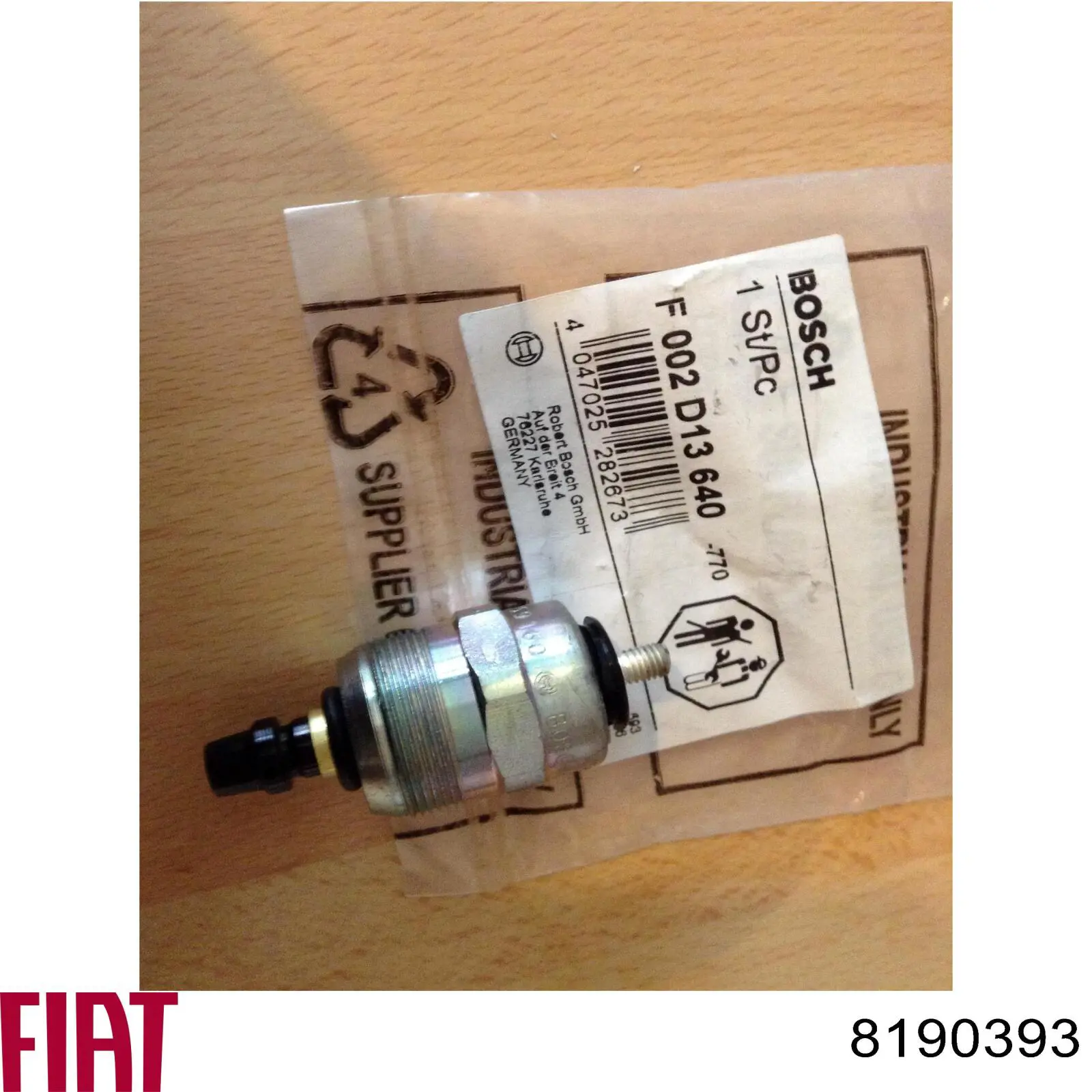 8190393 Fiat/Alfa/Lancia corte, inyección combustible