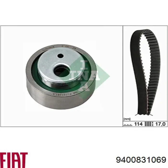 9400831069 Fiat/Alfa/Lancia kit correa de distribución