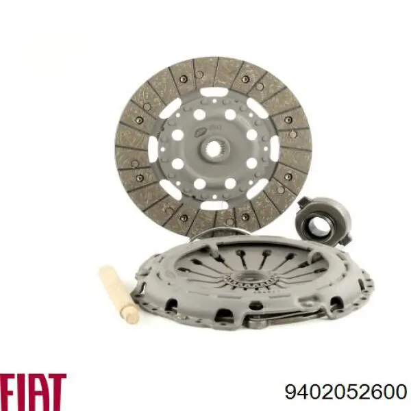 9402052600 Fiat/Alfa/Lancia kit de embrague (3 partes)