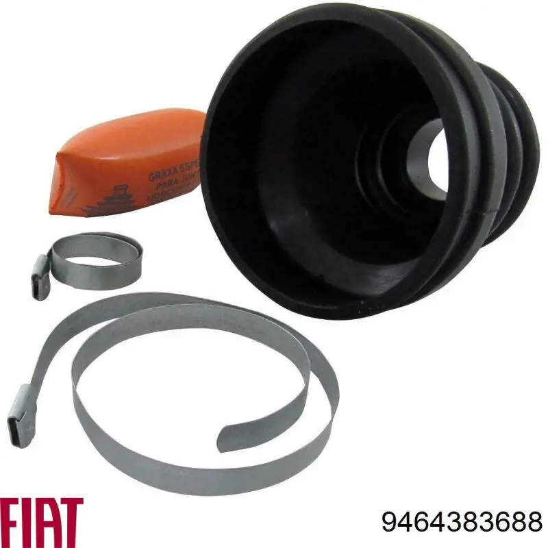 9464383688 Fiat/Alfa/Lancia fuelle, árbol de transmisión delantero exterior