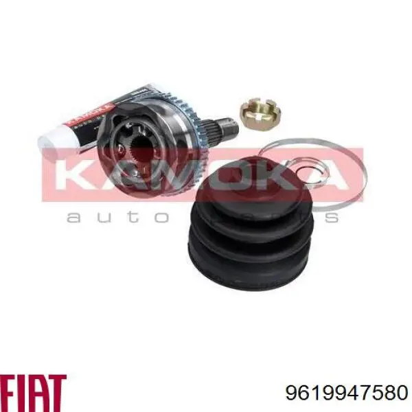 9619947580 Fiat/Alfa/Lancia árbol de transmisión delantero izquierdo