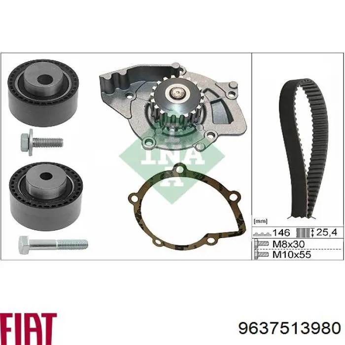 9637513980 Fiat/Alfa/Lancia correa distribucion