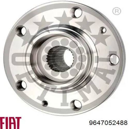 9647052488 Fiat/Alfa/Lancia cubo de rueda delantero