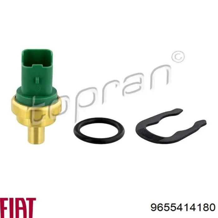 9655414180 Fiat/Alfa/Lancia sensor de temperatura del refrigerante