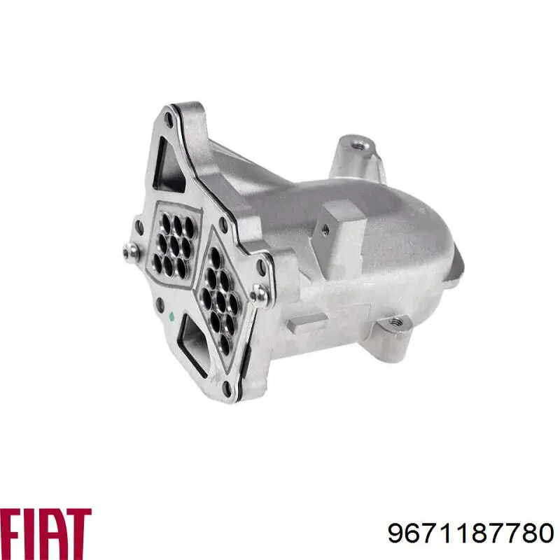 9671187780 Fiat/Alfa/Lancia enfriador egr de recirculación de gases de escape