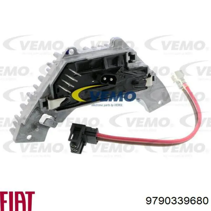 9790339680 Fiat/Alfa/Lancia resitencia, ventilador habitáculo