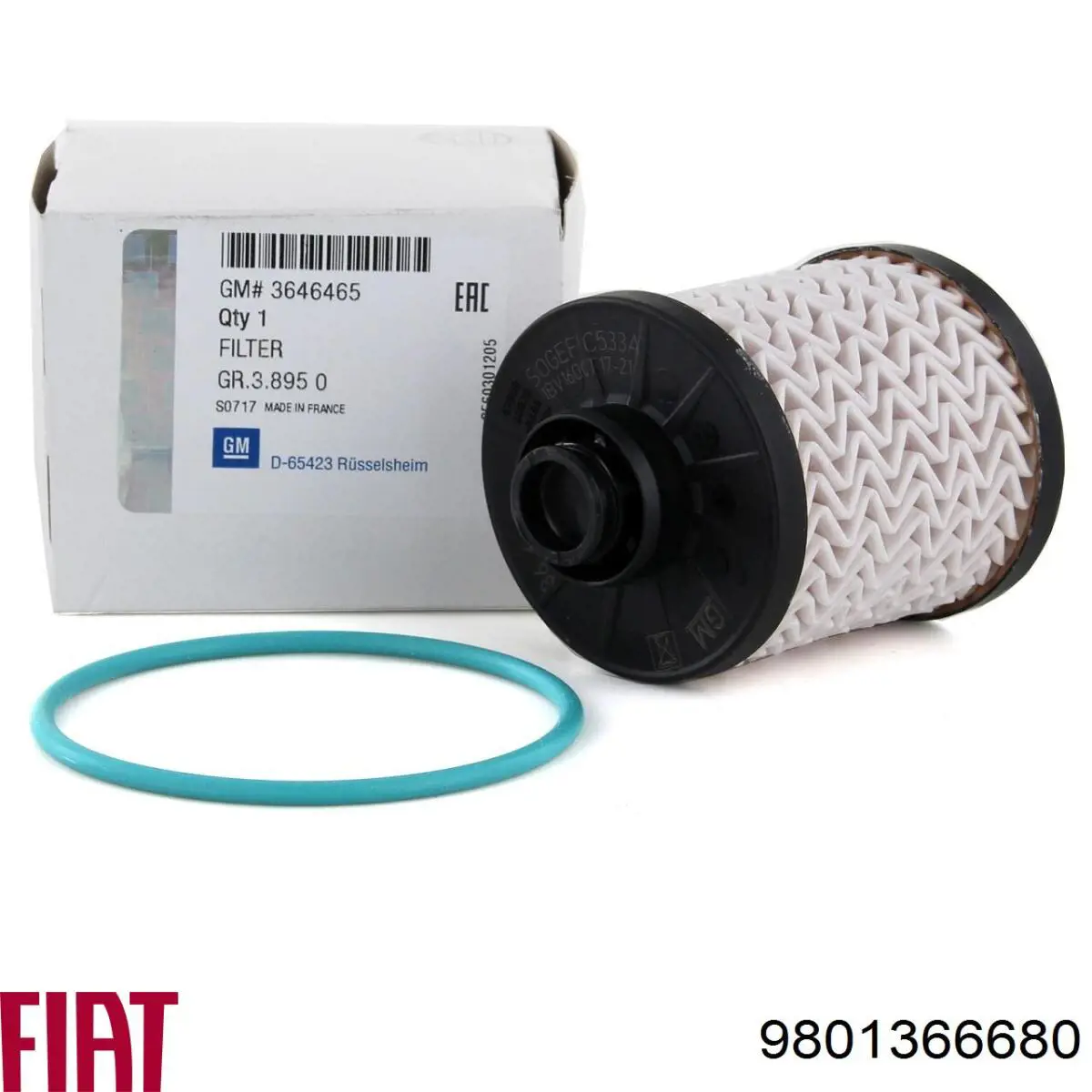 9801366680 Fiat/Alfa/Lancia filtro combustible