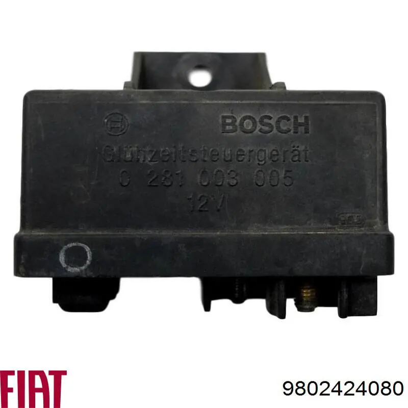 9802424080 Fiat/Alfa/Lancia relé de bujía de precalentamiento