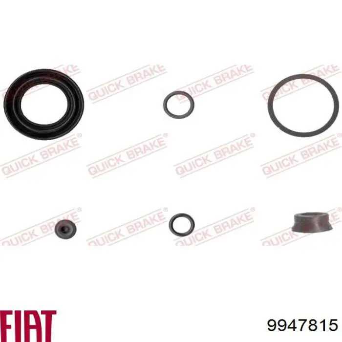  Pinza de freno trasera izquierda para Fiat Tipo 160