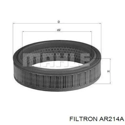 AR214A Filtron filtro de aire