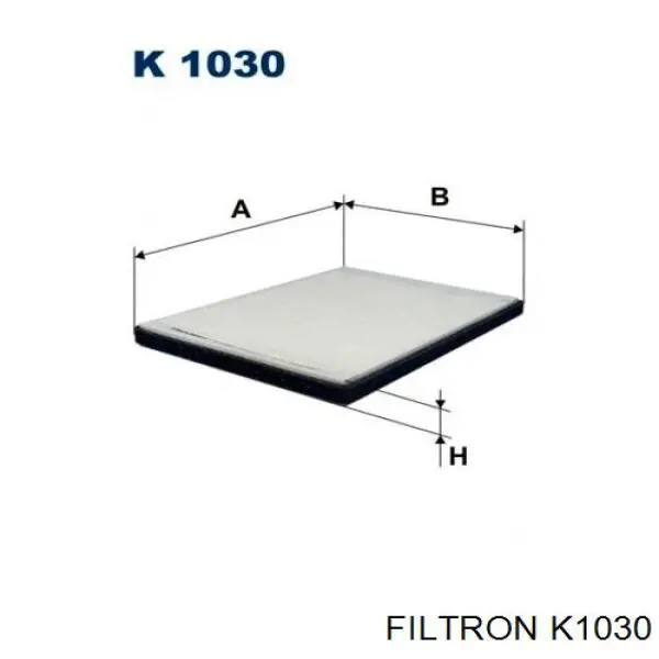 K1030 Filtron filtro de habitáculo