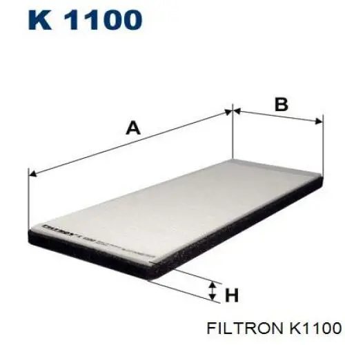 K1100 Filtron filtro de habitáculo