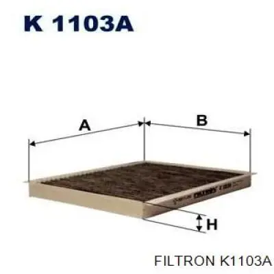 K1103A Filtron filtro de habitáculo