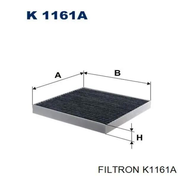 K1161A Filtron filtro de habitáculo