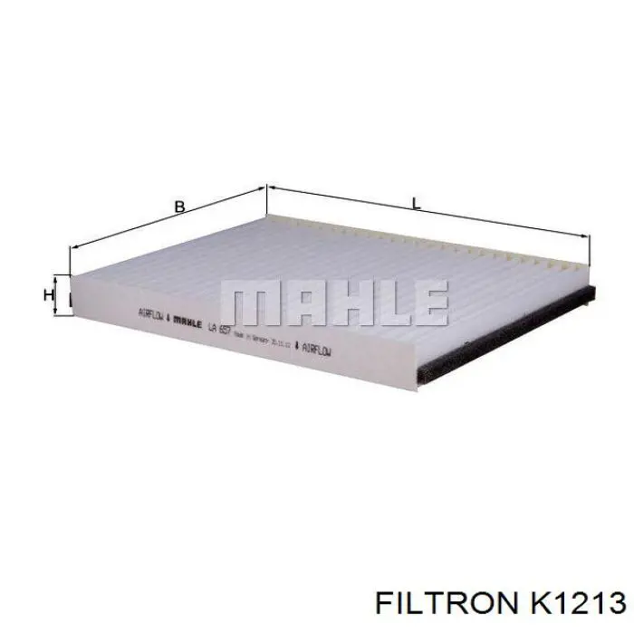 K1213 Filtron filtro de habitáculo