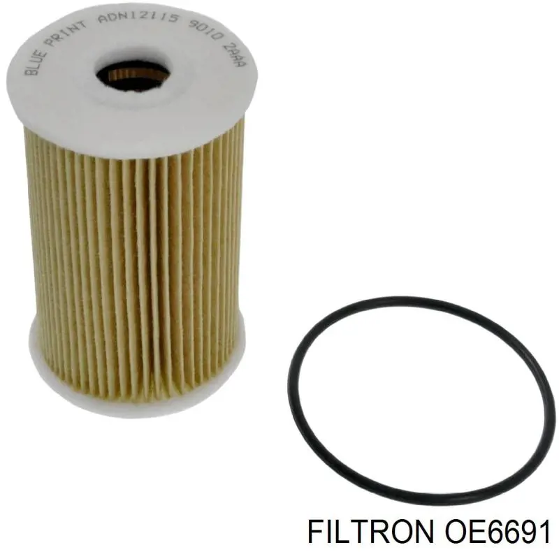 OE6691 Filtron filtro de aceite