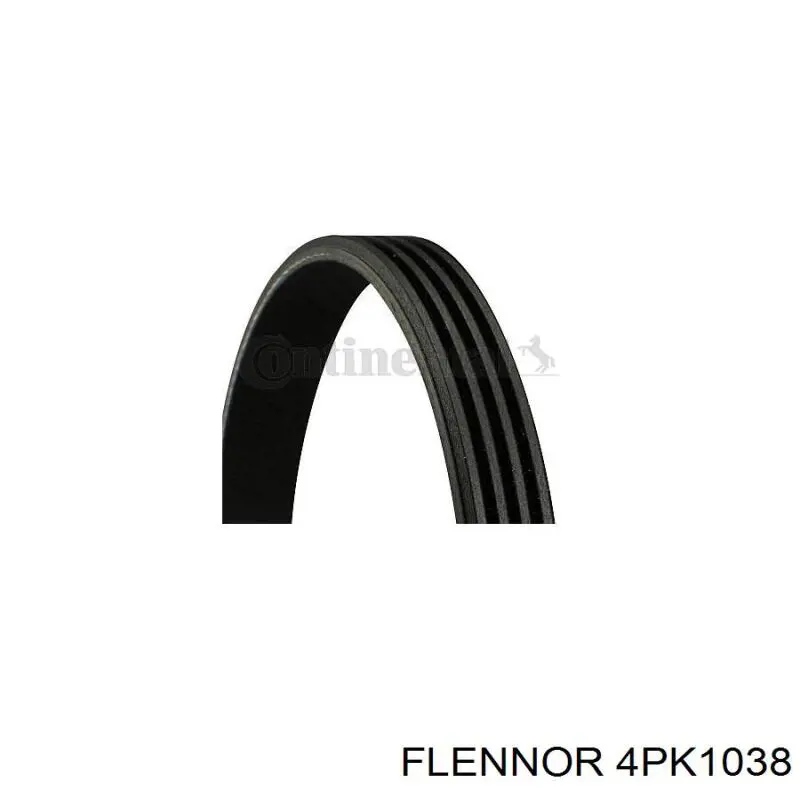 4PK1038 Flennor correa trapezoidal