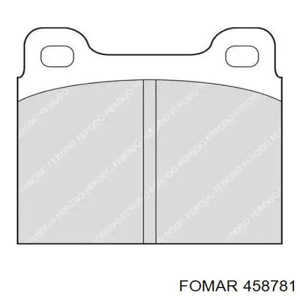  Pastillas de freno traseras para Volvo 760 704, 764