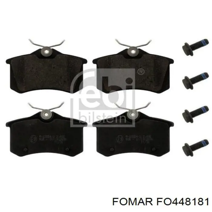  Pastillas de freno traseras para Seat Leon 1M1