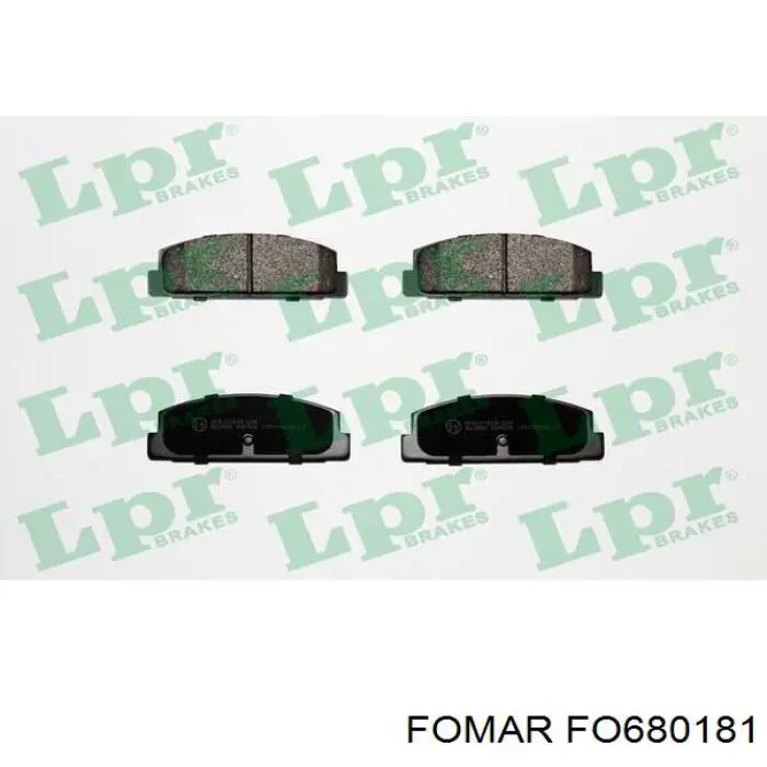 GS392643Z Mazda pastillas de freno traseras