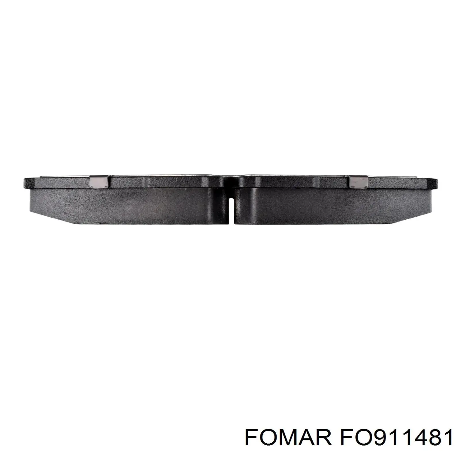 FO 911481 Fomar Roulunds pastillas de freno traseras