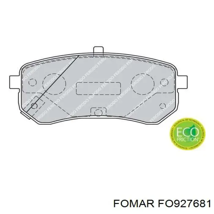 5581046G10 Suzuki pastillas de freno delanteras