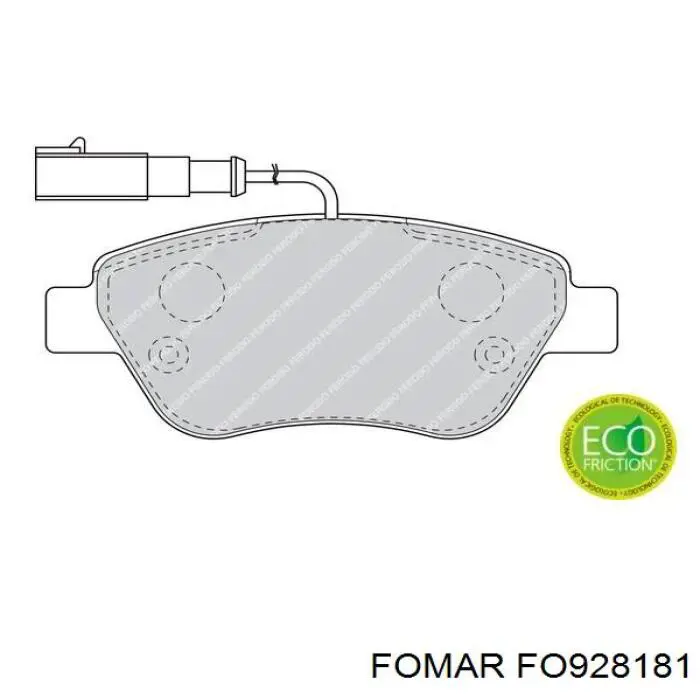 93191697 Opel pastillas de freno delanteras