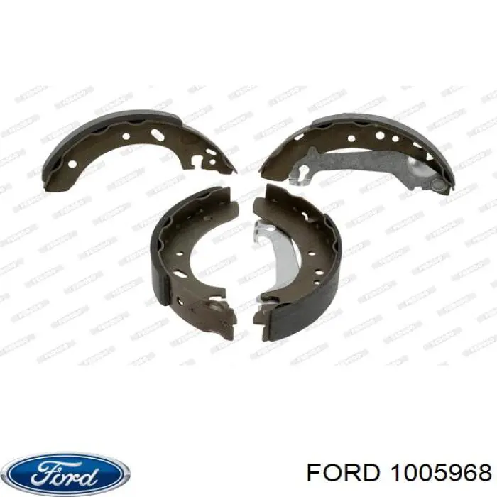 1005968 Ford zapatas de frenos de tambor traseras