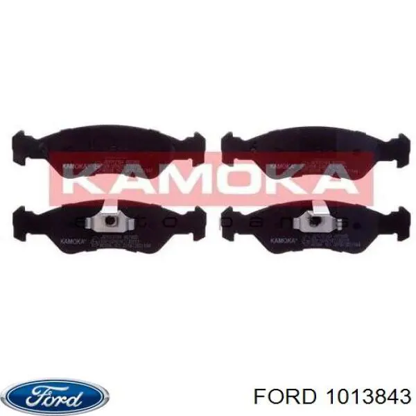 1013843 Ford pastillas de freno delanteras