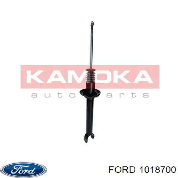 1018700 Ford muelle de suspensión eje trasero