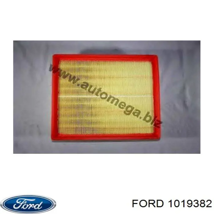 1507222 Ford silenciador del medio