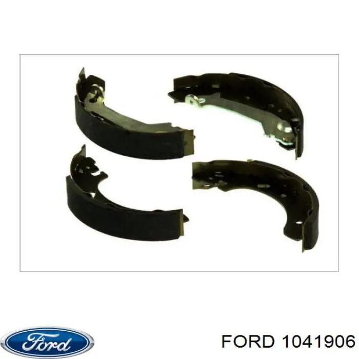 1041906 Ford zapatas de frenos de tambor traseras