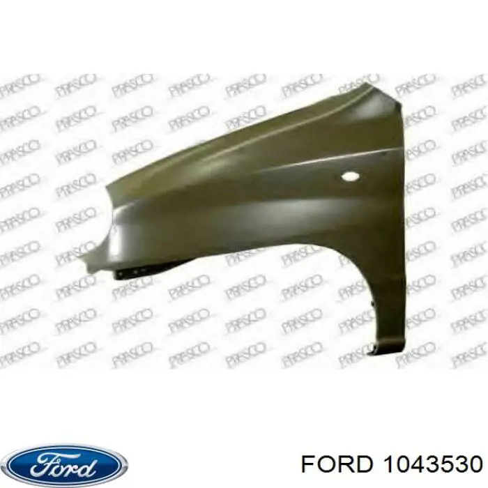 1043530 Ford kit de embrague (3 partes)