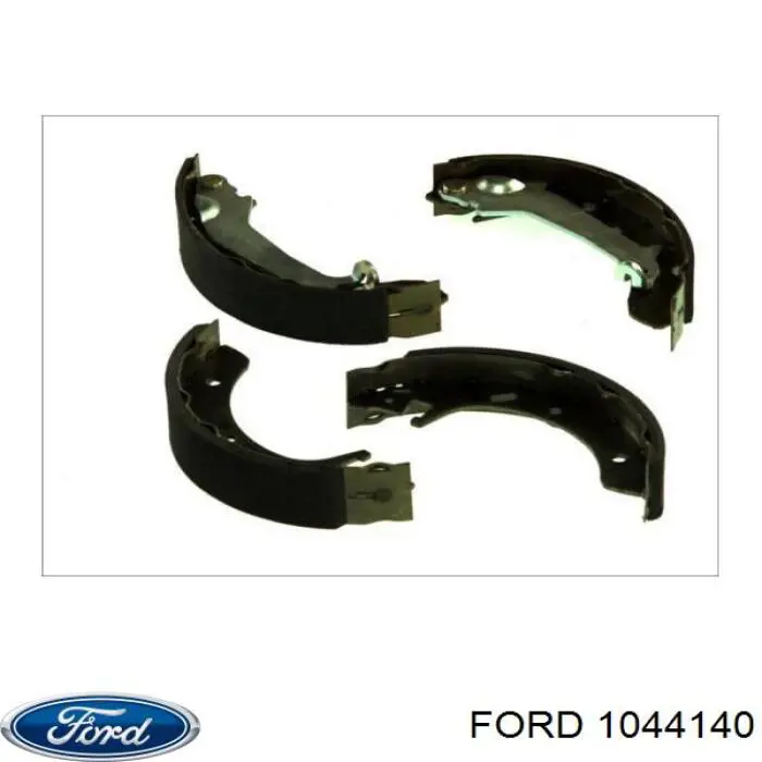 1044140 Ford zapatas de frenos de tambor traseras