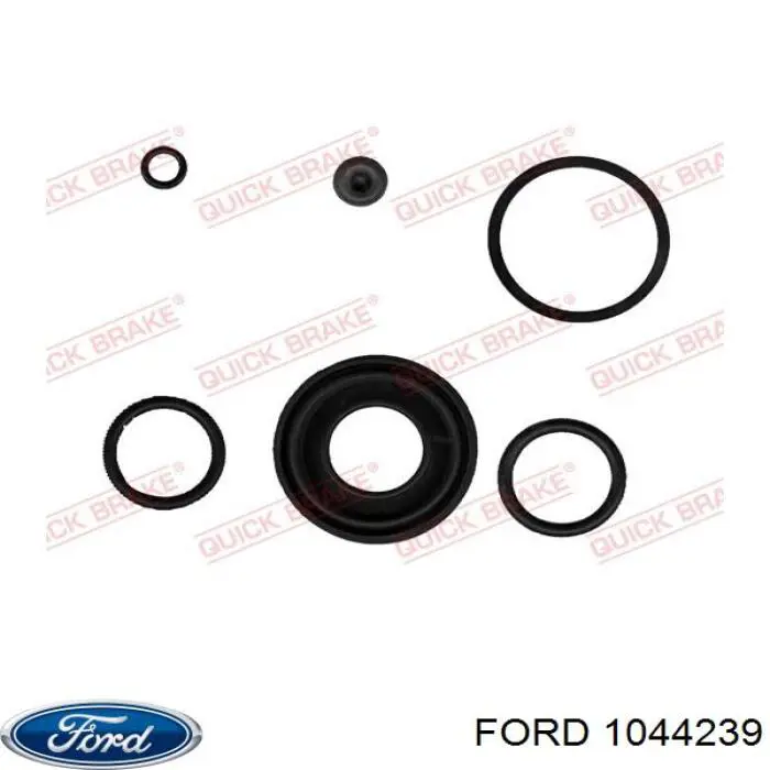 6700130 Ford pinza de freno trasera izquierda