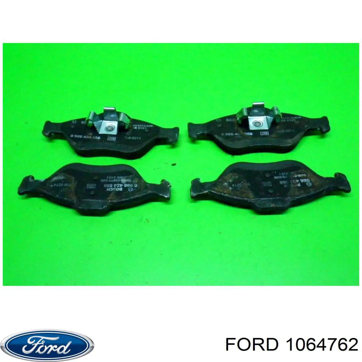 1064762 Ford pastillas de freno delanteras