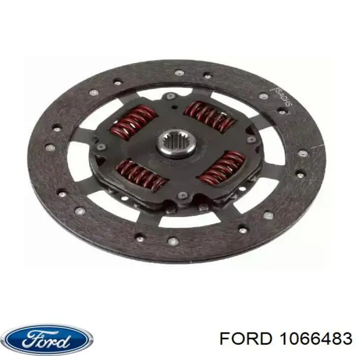 1066483 Ford kit de embrague (3 partes)