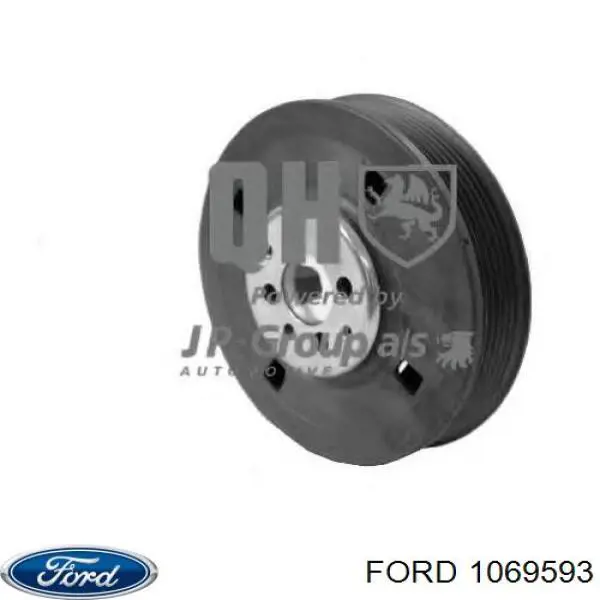 1069593 Ford polea, cigüeñal